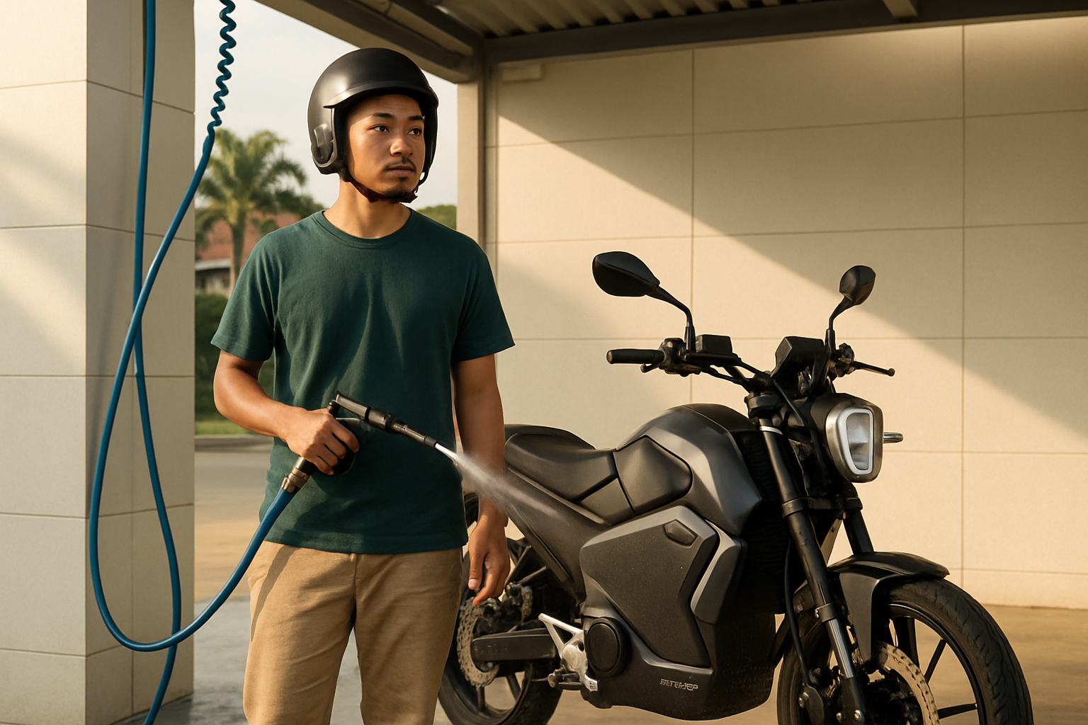 Apakah Motor Listrik Bisa Dicuci? Begini Tips Aman Mencucinya — ilustrasi 2