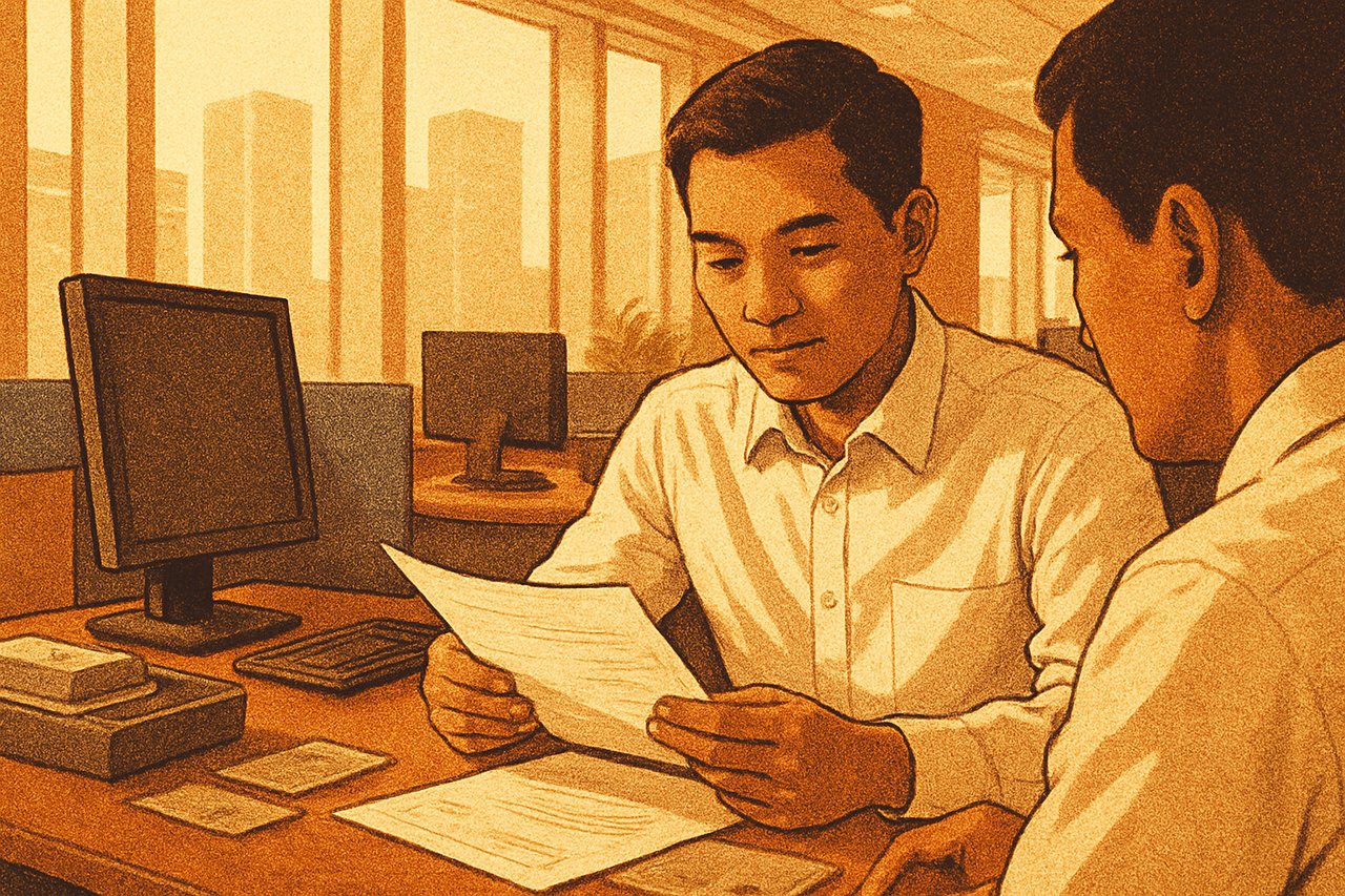 Gaji mantri bri - ilustrasi 1