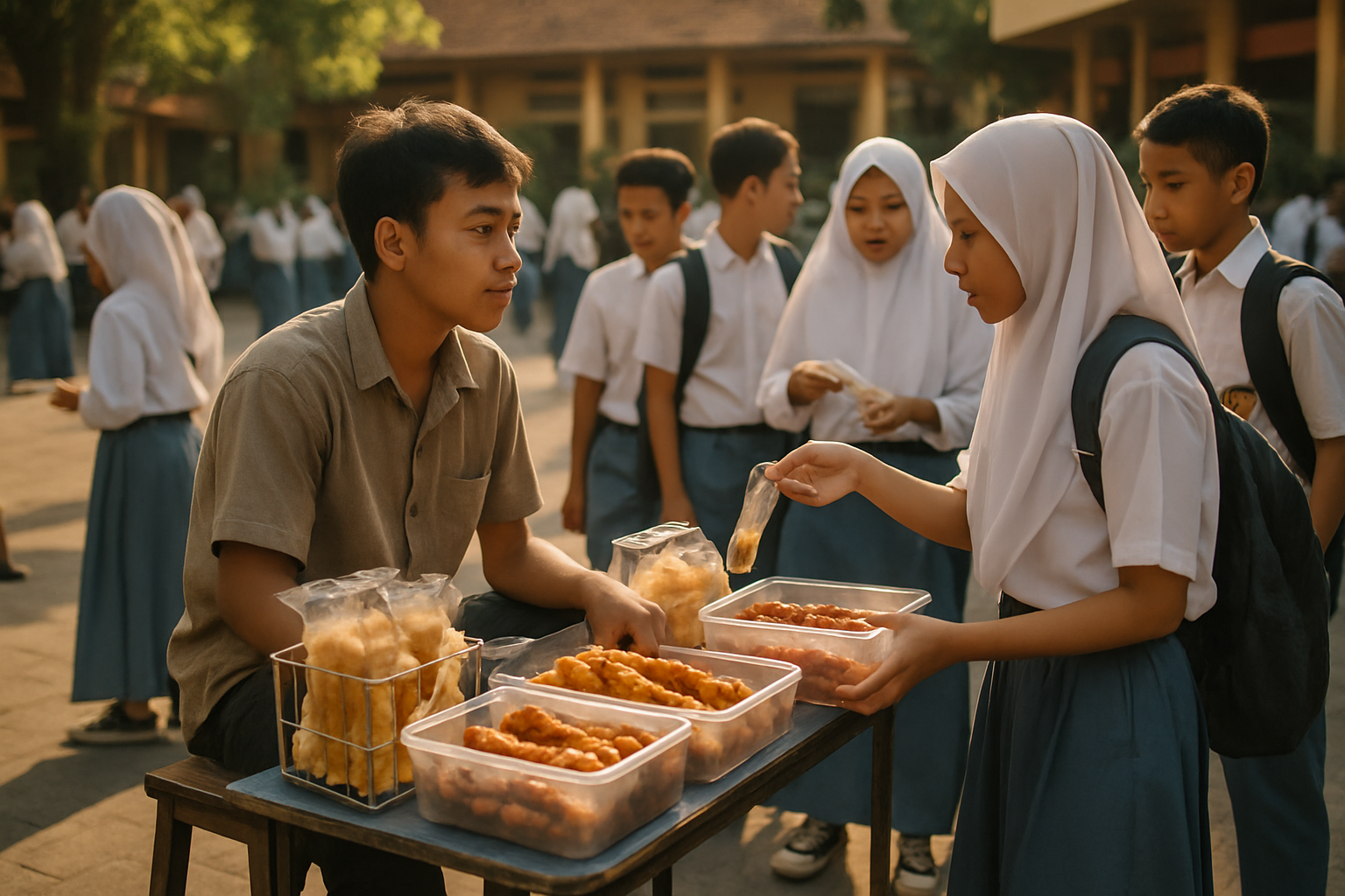 10 Ide Jualan Makanan di Sekolah yang Cepat Laku dan Selalu Dicari — ilustrasi 2