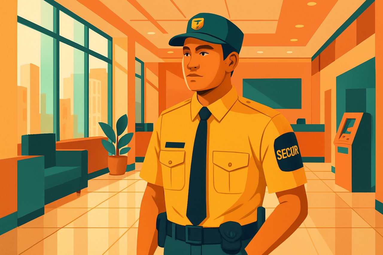 Gaji security bank - ilustrasi 1