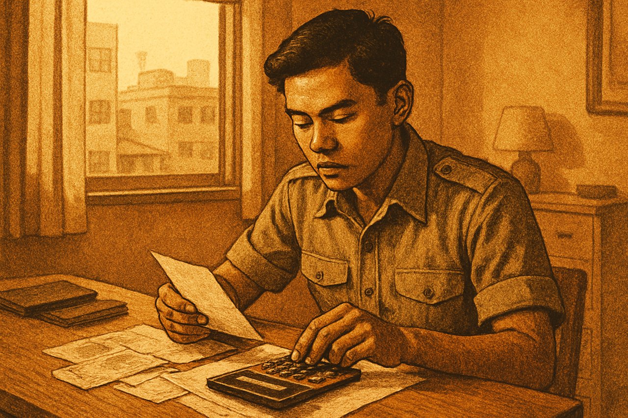 Gaji tamtama brimob - ilustrasi 1