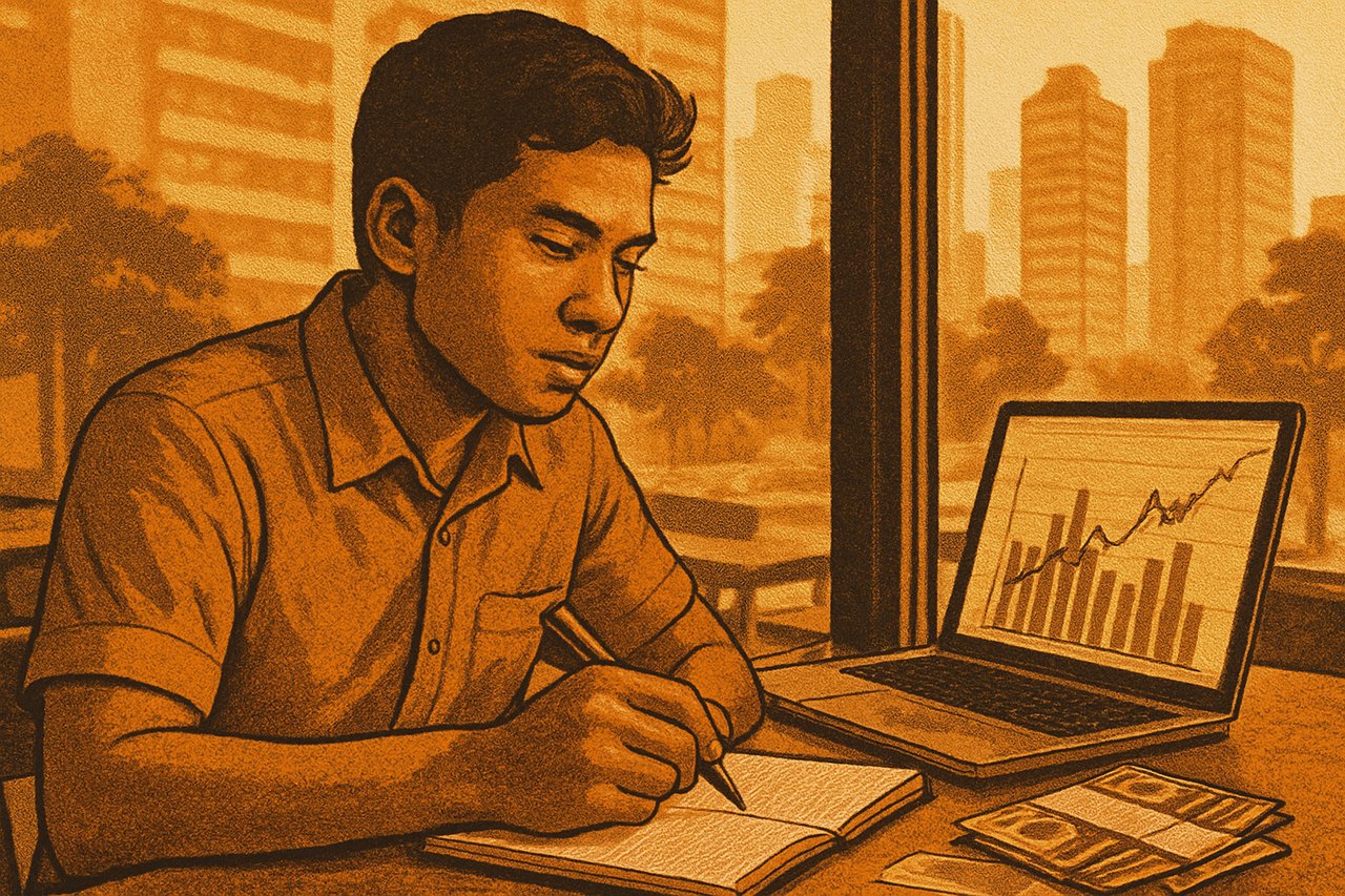 Dollar cost averaging - ilustrasi 1