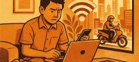 Risiko transaksi wifi publik
